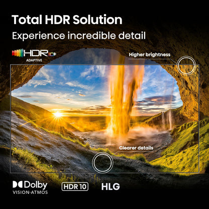 Hisense 50E6SF - 50" E6 Series Hi-QLED 4K UHD Smart Fire TV, AI Light Sensor, Dolby Vision · Atmos, Voice Remote with Alexa, Motion Rate 120, HDR 10+ Adaptive, Game Mode Plus (2026 New Model)