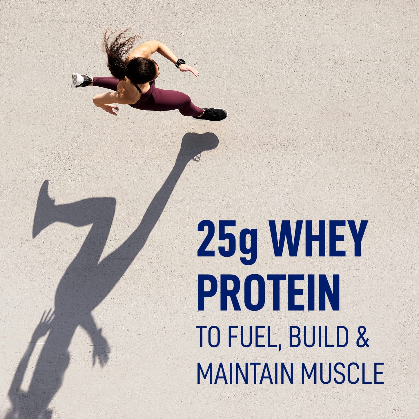 LeanFit Natural Vanilla Whey Protein Powder – 25g Protein Per Serving, Grass-Fed, Gluten-Free with BCAAs – 26 Servings (832g)