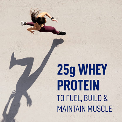 LeanFit Natural Vanilla Whey Protein Powder – 25g Protein Per Serving, Grass-Fed, Gluten-Free with BCAAs – 26 Servings (832g)