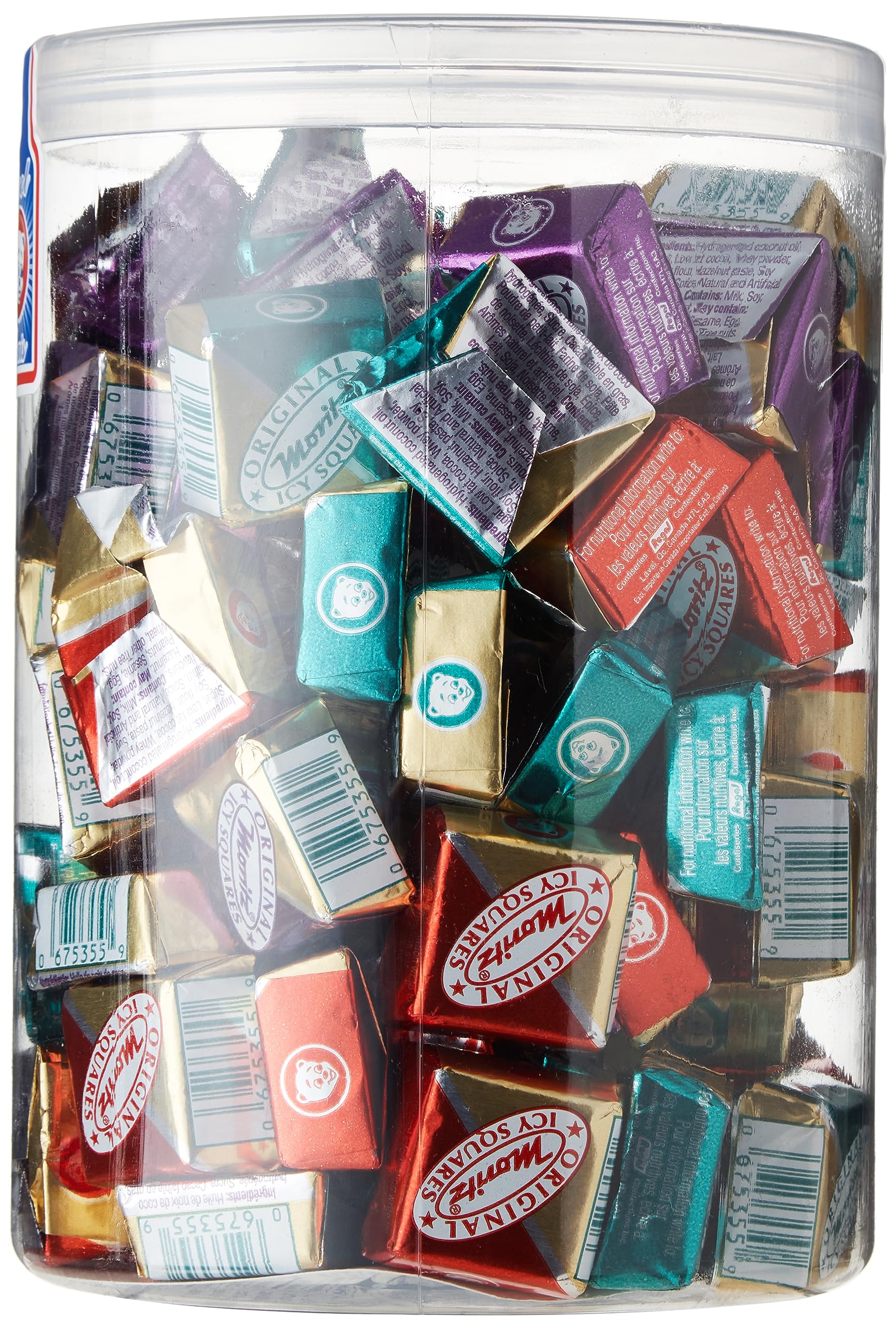 Moritz Icy Chocolate Squares - 90 Count, 1kg Pack