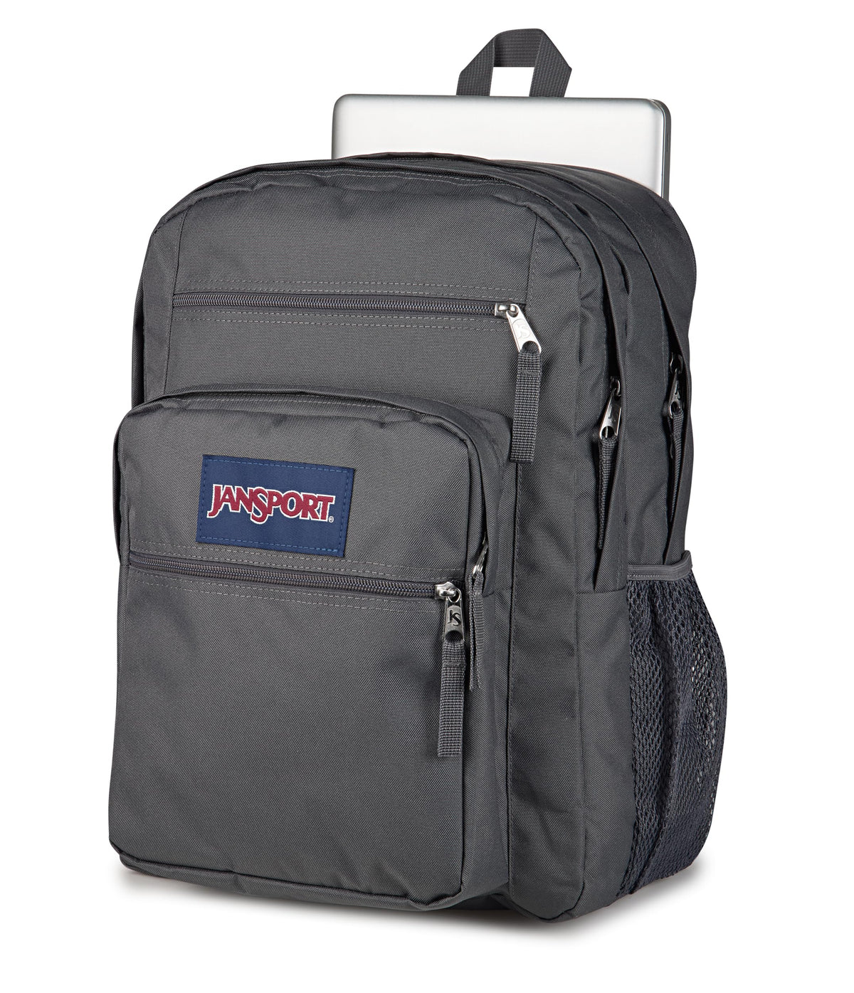 JanSport 34L Big Backpack - 15 Inch Laptop Sleeve, Smokey Grit
