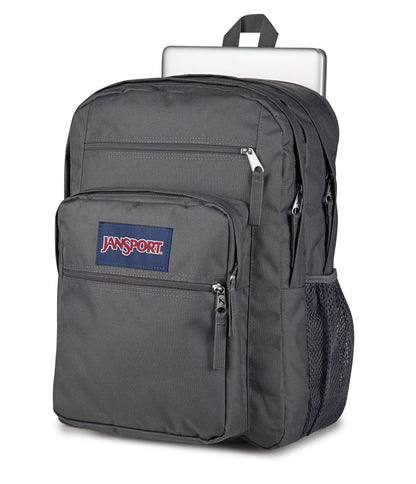 JanSport 34L Big Backpack - 15 Inch Laptop Sleeve, Smokey Grit