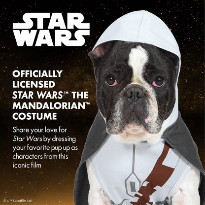 Costume pour chien The Mandalorian Star Wars pour animaux de compagnie, taille moyenne
