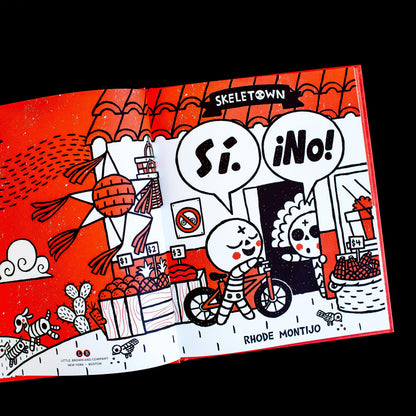 Skeletown : Oui. Non ! : Une drôle d'histoire d'amitié pour le Jour des Morts et Halloween – pour les enfants anglophones ou hispanophones de 4 à 8 ans