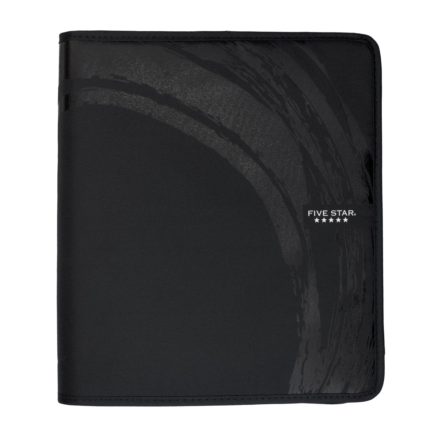 Five Star Zipper Binder, 2-Inch Capacity, Mesh Zippered Storage Pocket, 3-Pocket Expanding File, Assorted Graphics Covers, 1 Binder, Design May Vary (28174) Five Star