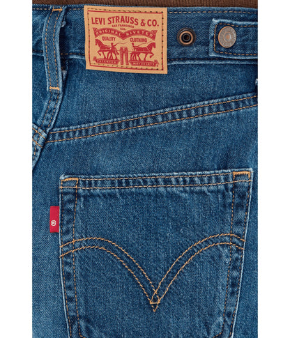 Levi's Womens Cinch Mid-Thigh Short, (New) Kiss Goodbye (Lightweight) (Non-Stretch), 26