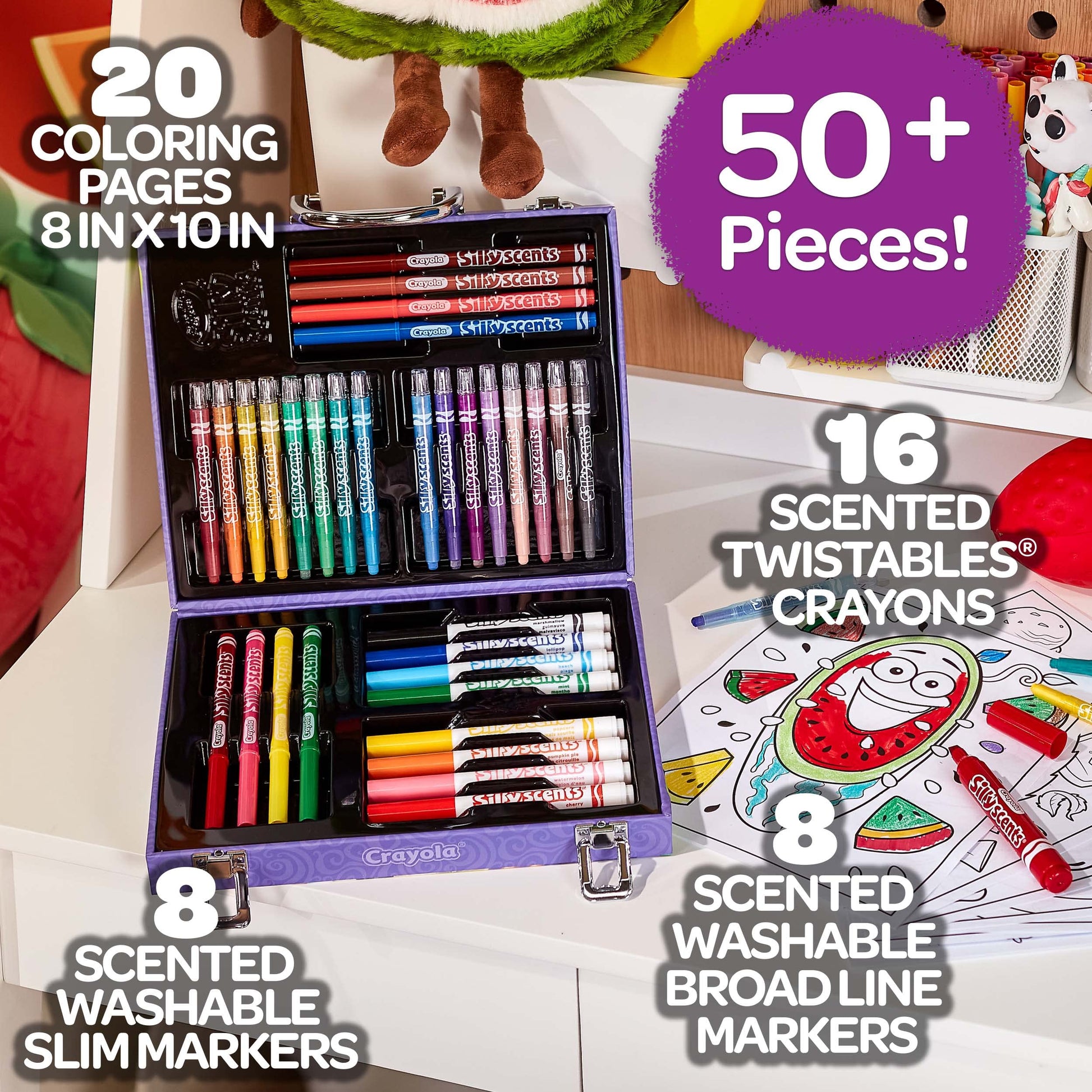 Crayola Scented Mini Inspiration Art Case Crayola