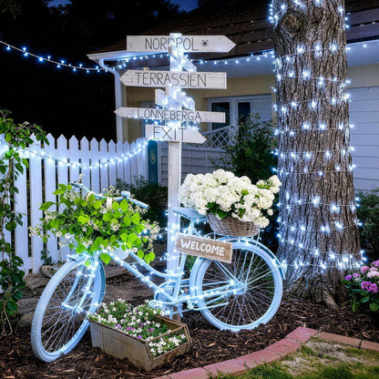 JMEXSUSS 168FT 600 LED White Christmas Lights Outdoor Waterproof with Remote Indoor Christmas String Lights Cool White Christmas Tree Lights Plug in for Room Wedding Holiday Christmas Decorations 🍁 All In One Marketplace Canada