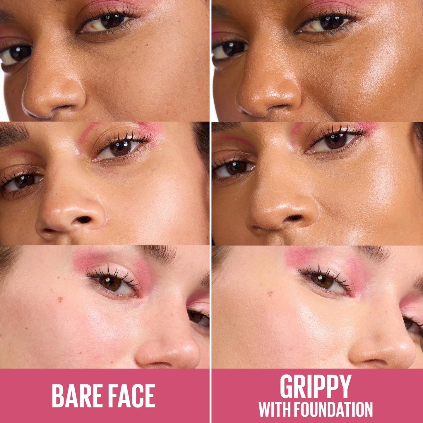 Maybelline Grippy Serum Primer, Hydrating Makeup Primer with 2% Niacinamide For Up To 24HR Make Up Wear, Glides Like Serum, Plumped Skin Look, Clear, 30 ml - Available at All In One Marketplace Canada