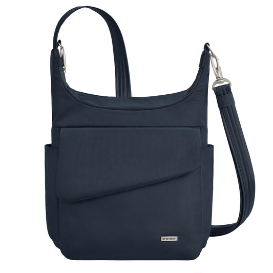 Travelon Anti-Theft Classic Messenger Bag, One Size, Midnight