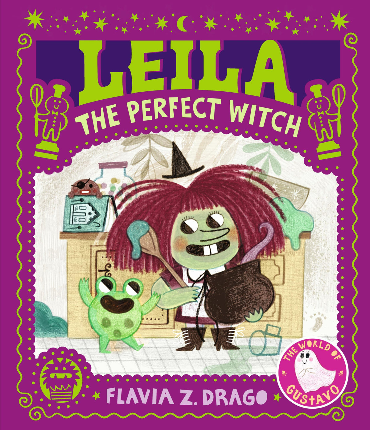 Leila, la sorcière parfaite : (Un livre d'images d'Halloween mettant en scène les aventures culinaires d'une petite sorcière - Pour les tout-petits, les enfants d'âge préscolaire et les enfants de 2 à 5 ans)