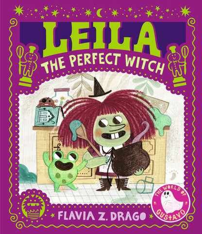 Leila, la sorcière parfaite : (Un livre d'images d'Halloween mettant en scène les aventures culinaires d'une petite sorcière - Pour les tout-petits, les enfants d'âge préscolaire et les enfants de 2 à 5 ans)