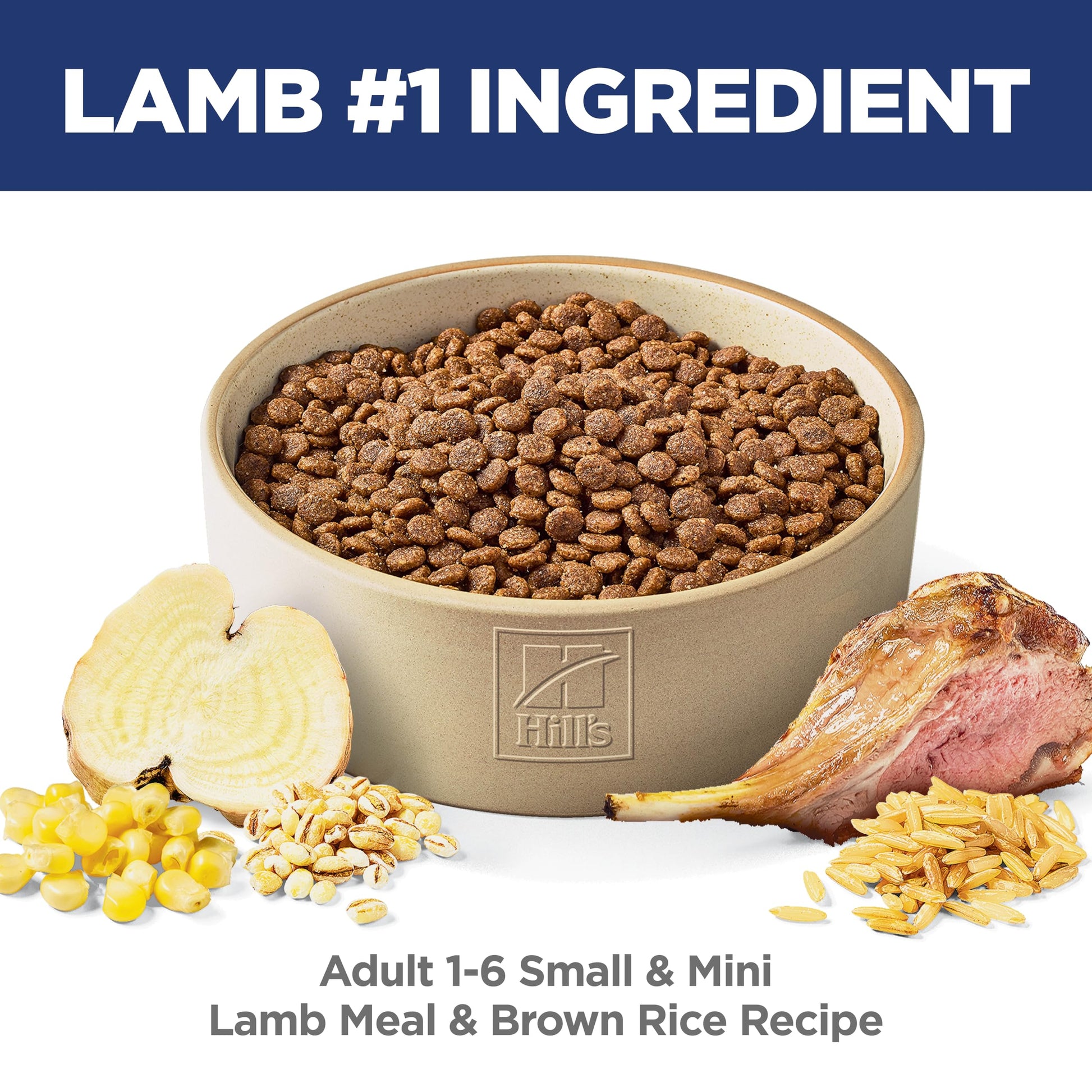 Hill's Science Diet Adult Small & Mini Lamb Meal & Brown Rice Recipe Dry Dog Food 2.04 kg Bag