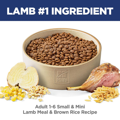Hill's Science Diet Adult Small & Mini Lamb Meal & Brown Rice Recipe Dry Dog Food 2.04 kg Bag