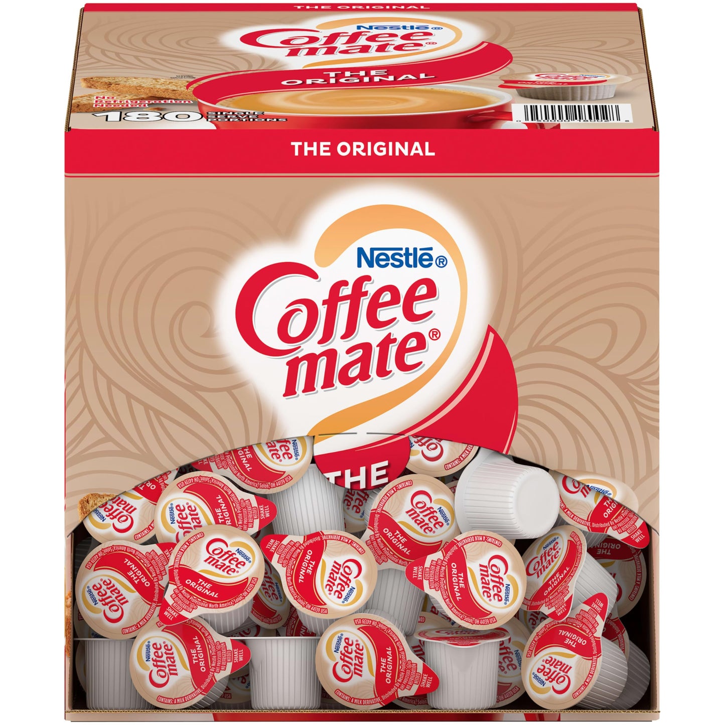 Coffee Mate Original Non-Dairy Creamer - 180 Single Serve Packets (67.5 oz)