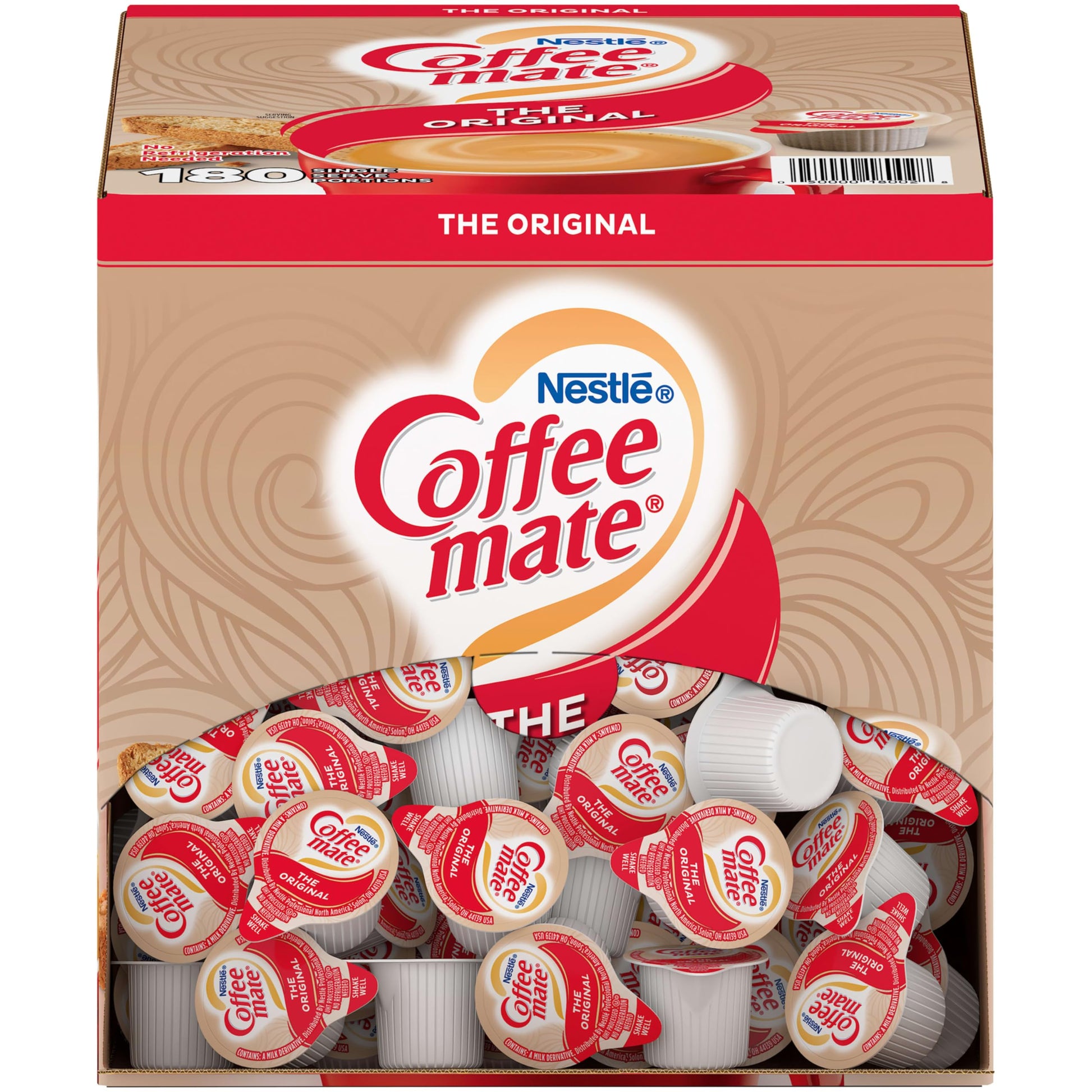 Coffee Mate Original Non-Dairy Creamer - 180 Single Serve Packets (67.5 oz)