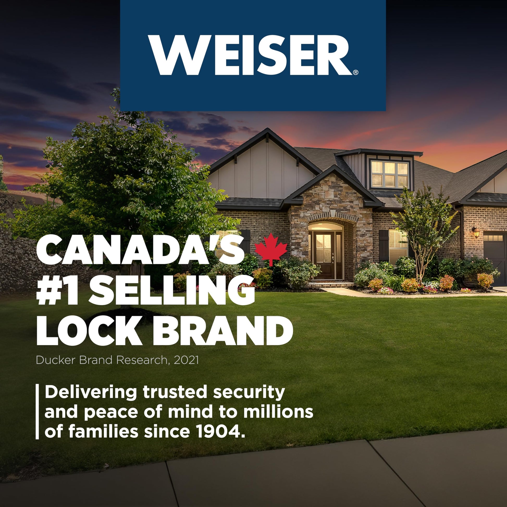 Weiser Elements Matte Black Square Deadbolt Lock, ANSI/BHMA Grade 3 Certified Front Door Lock, Kick Proof, Bump Proof & Anti-theft Exterior Door Lock with Key, Traditional Door Locks for Entry Door Weiser