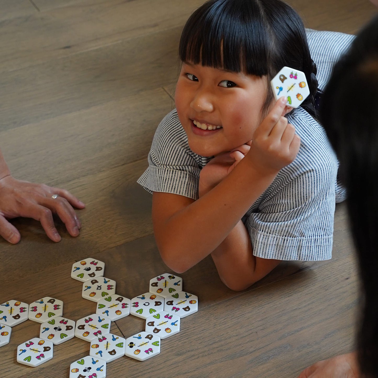Honeycombs Game, Award Winning Tile Matching Game for Kids & Families, Educational STEM Toy for Cognitive Development, 3 Ways to Play, Mensa Recommended Game with 52 Tactile Tiles, Ages 6+,1-8 Players - Available at All In One Marketplace Canada