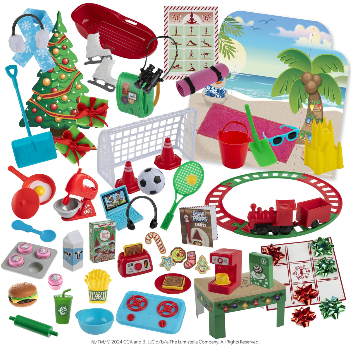 The Elf on the Shelf 24-Day Ultimate Kit – Official Elf Ideas and Props for Holiday Magic 🍁 All In One Marketplace Canada