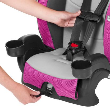 Evenflo 30712360C Chase Plus 2-In-1 Booster Car Seat (Geneva)