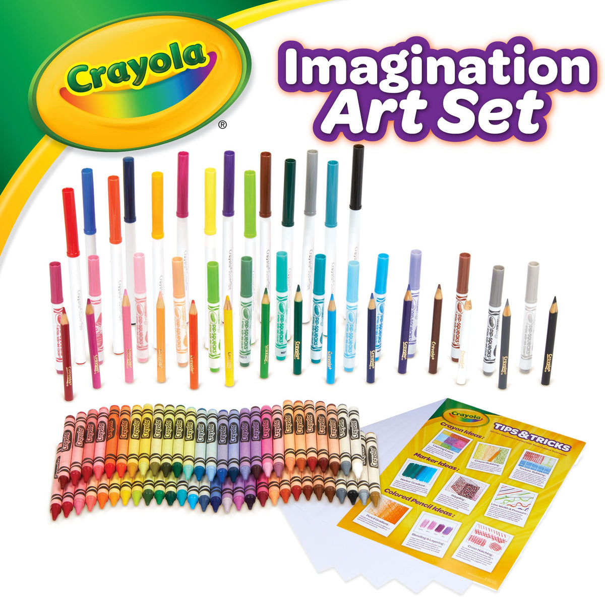 Crayola Imagination Art Set, Holiday Toys, Gift for Boys and Girls, Kids, Stocking , Arts and Crafts, Gifting 🍁 All In One Marketplace Canada