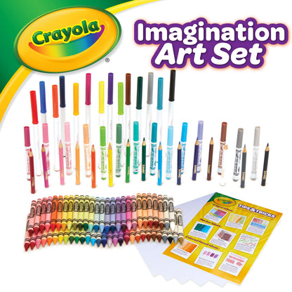 Crayola Imagination Art Set, Holiday Toys, Gift for Boys and Girls, Kids, Stocking , Arts and Crafts, Gifting 🍁 All In One Marketplace Canada