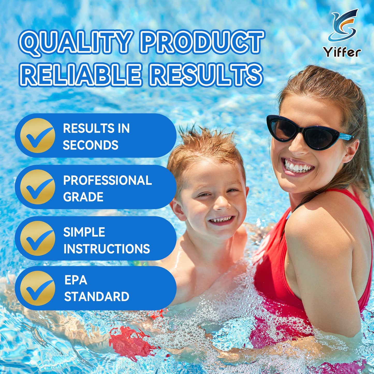 175-Count 7-Way Hot Tub & Pool Test Strips - Accurate Test Bromine, Total Alkalinity, pH, Free Chlorine, Total Hardness, Cyanuric Acid, and Total Chlorine