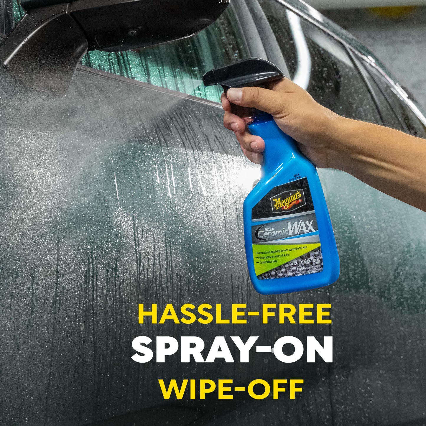 Meguiar's Hybrid Ceramic Wax - Easy to Use Ceramic Wax Protection, 768mL - G190526C