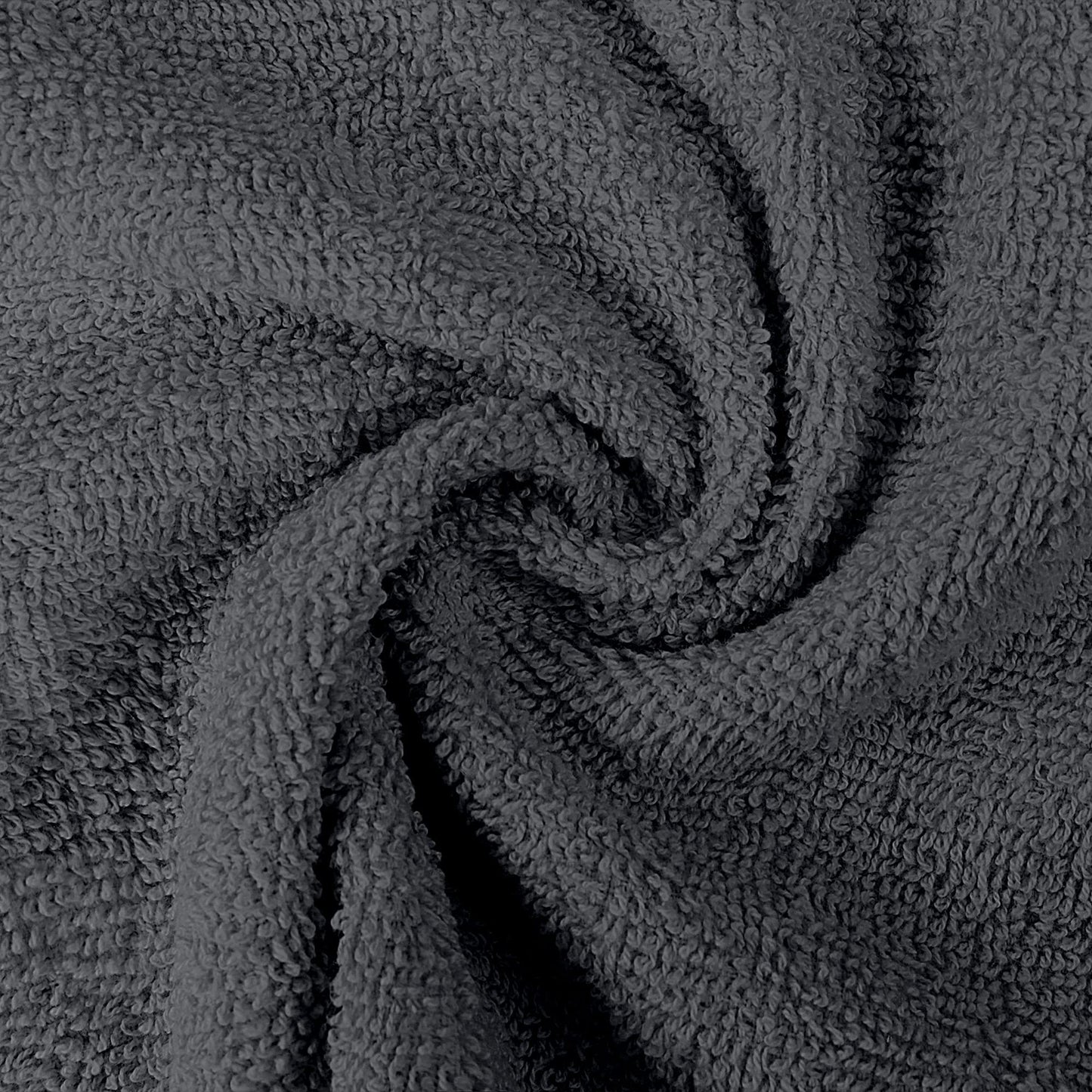 Utopia Towels Premium Washcloth Set, 12 by 12 Inches, 600 GSM 100% Cotton Face Cloths, Highly Absorbent and Soft Feel Fingertip Towels, 12 Pack, Grey - Available at All In One Marketplace Canada