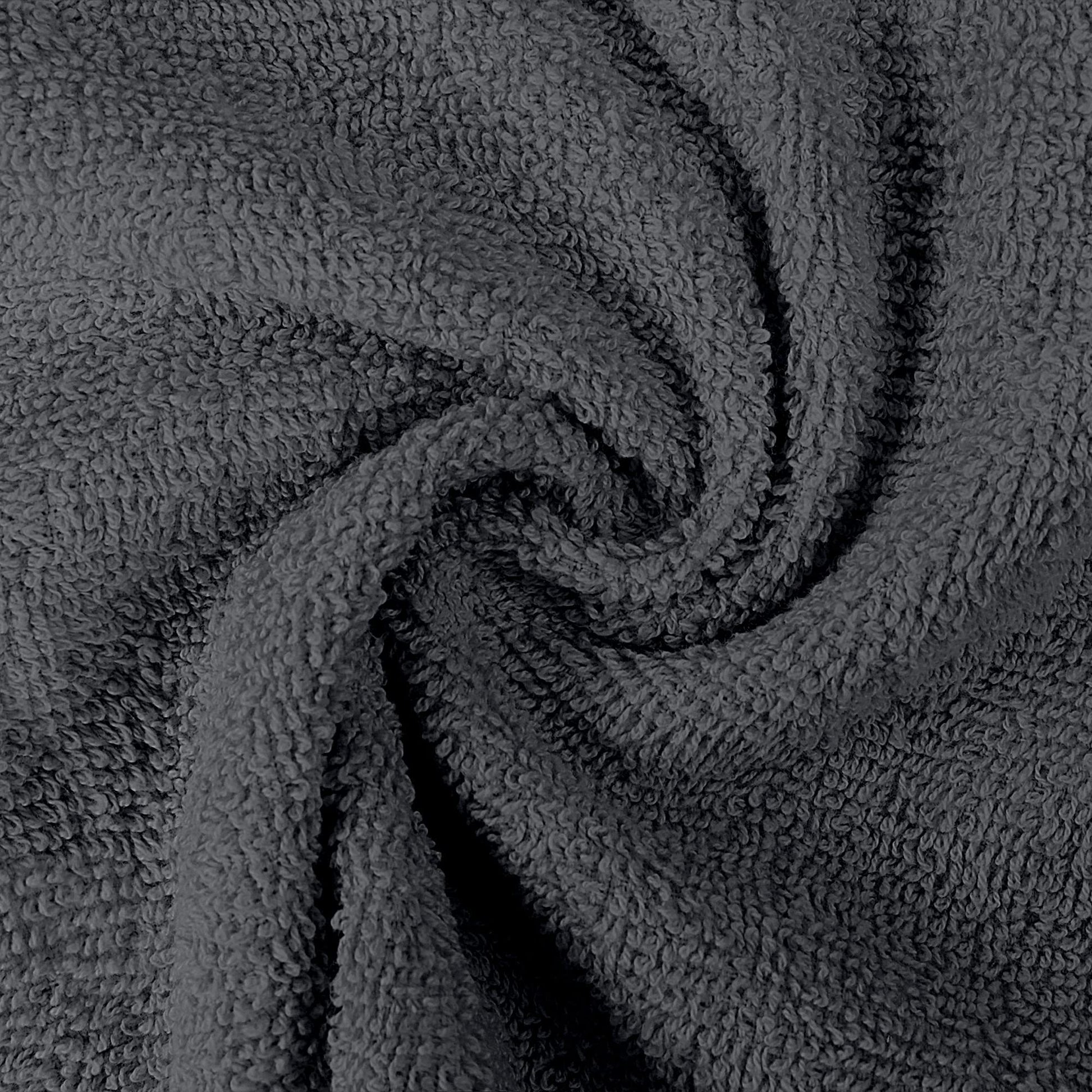 Utopia Towels Premium Washcloth Set, 12 by 12 Inches, 600 GSM 100% Cotton Face Cloths, Highly Absorbent and Soft Feel Fingertip Towels, 12 Pack, Grey - Available at All In One Marketplace Canada