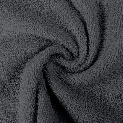 Utopia Towels Premium Washcloth Set, 12 by 12 Inches, 600 GSM 100% Cotton Face Cloths, Highly Absorbent and Soft Feel Fingertip Towels, 12 Pack, Grey - Available at All In One Marketplace Canada