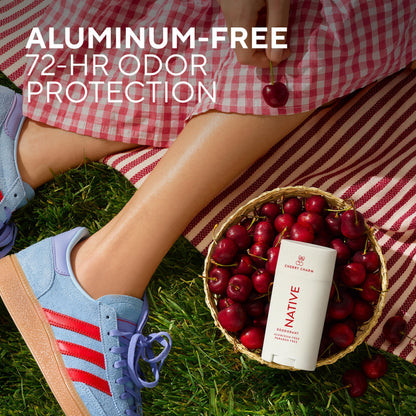 Native Aluminum-Free Deodorant, 72-Hour Protection, Cherry Charm, 75 g