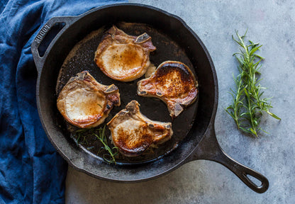 LODGE MFG L10SK3 Lodge Logic, 12" Diameter, 2" Deep, Pre-Seasoned Cast Iron Skillet, black - Available at All In One Marketplace Canada