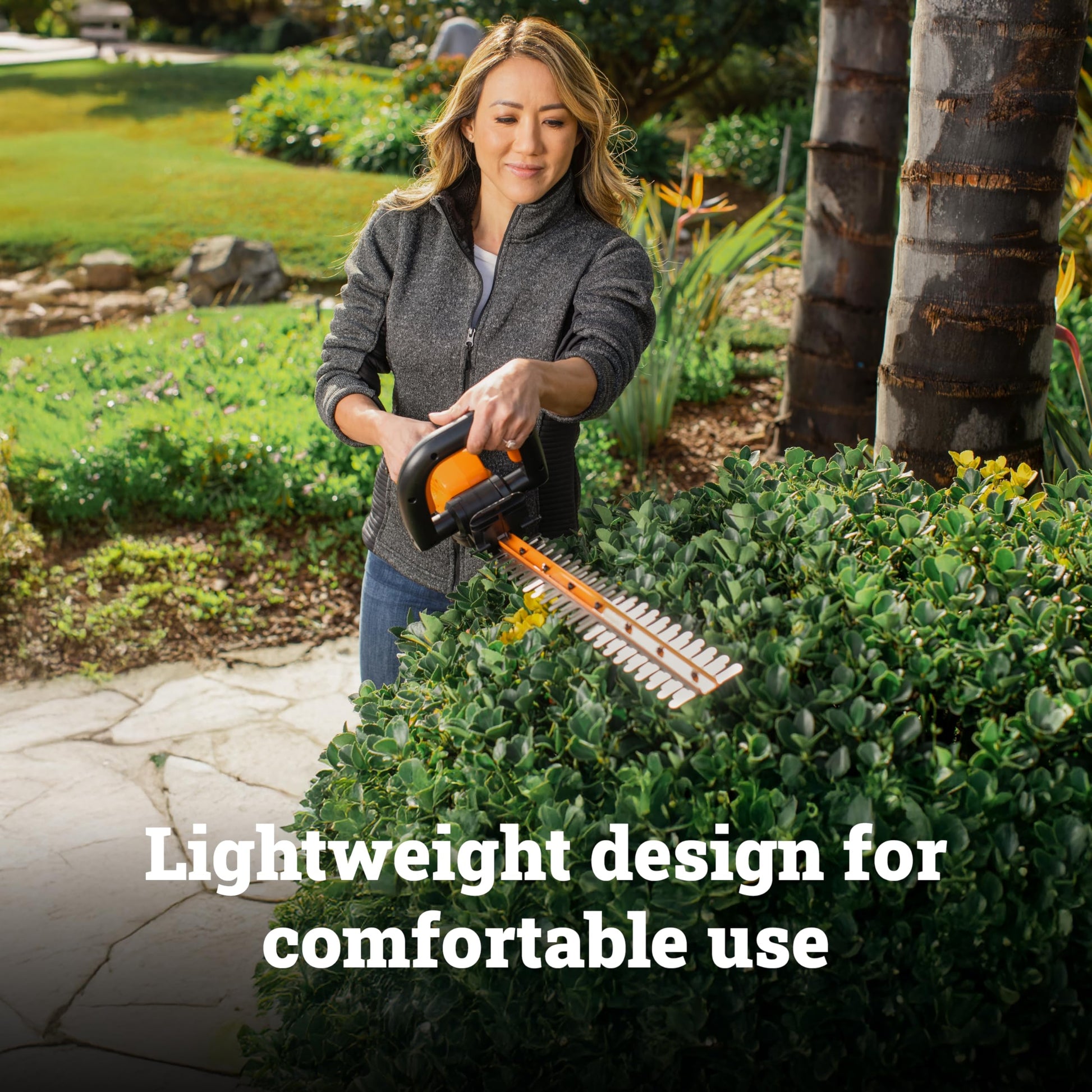 WORX WG261.9 20V PowerShare 22" Cordless Hedge Trimmer, Battery & Charger Not Included Worx