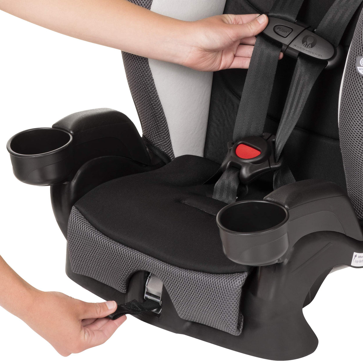 Evenflo 30712344C Chase Plus 2-In-1 Booster Car Seat (Huron)