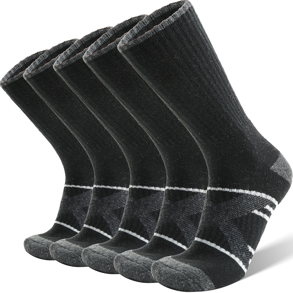 ANTSANG Merino Wool Hiking Socks, Crew Boot Work Socks for Men Women 🍁 All In One Marketplace Canada