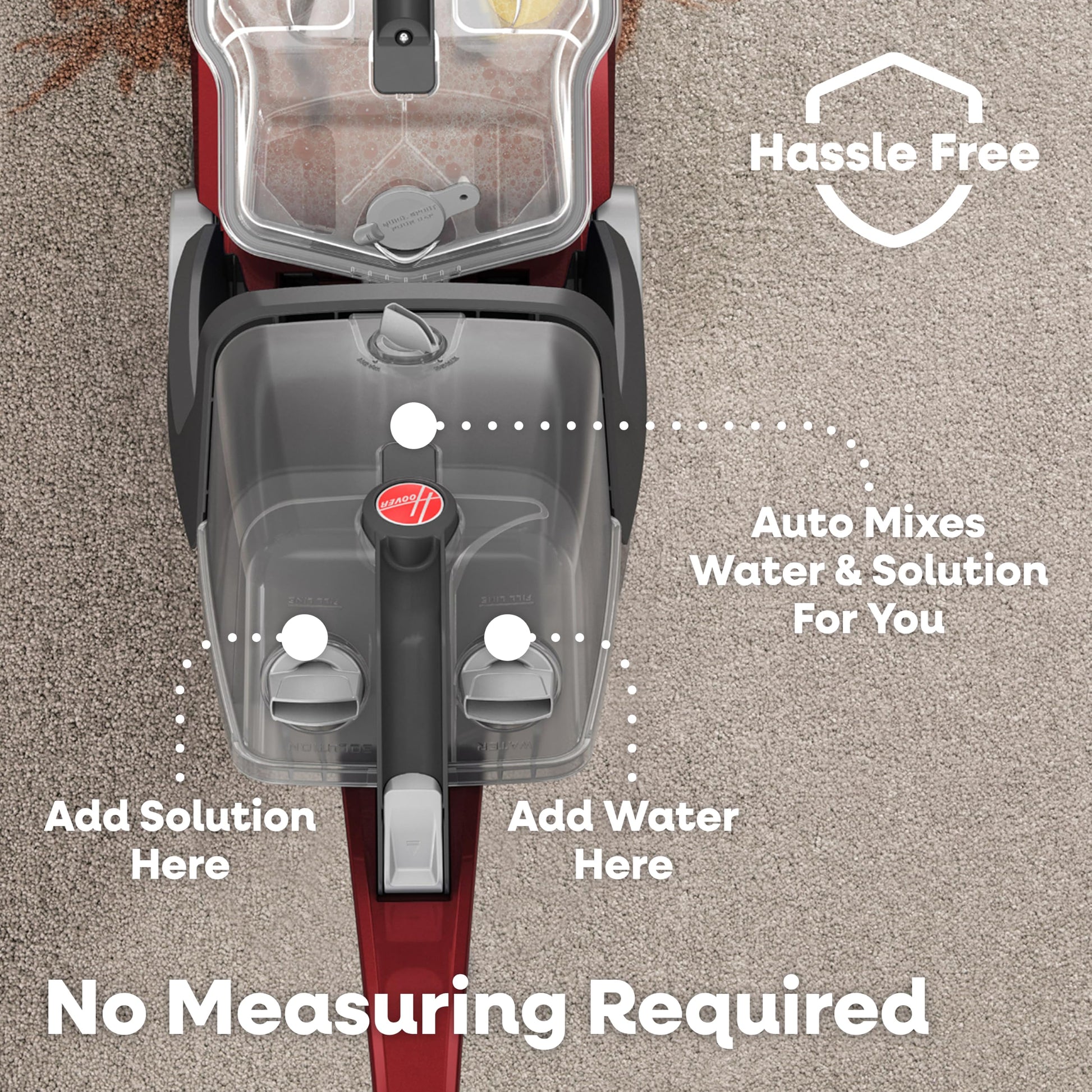 Hoover PowerScrub Deluxe Carpet Cleaner, Deep Cleaning Carpet & Upholstery Shampooer with Multi‑Purpose Tools, FH50150NC
