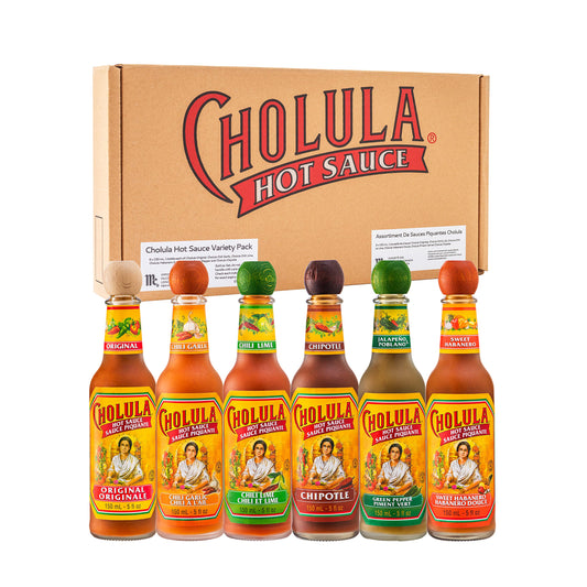 Cholula Hot Sauce 6-Bottle Variety Pack