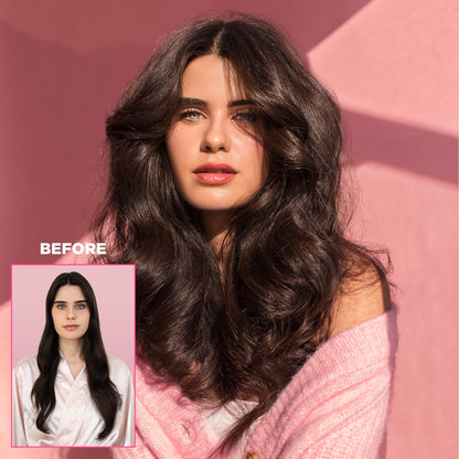 DESIGNME PUFF.ME Hair Mousse | Volumizing Mousse, Flexible Hold, Adds Body & Bounce | Heat Protection | Without Paraben, Sulfate & Alchohol | Volumizer for Fine Hair | Color Safe - Available at All In One Marketplace Canada