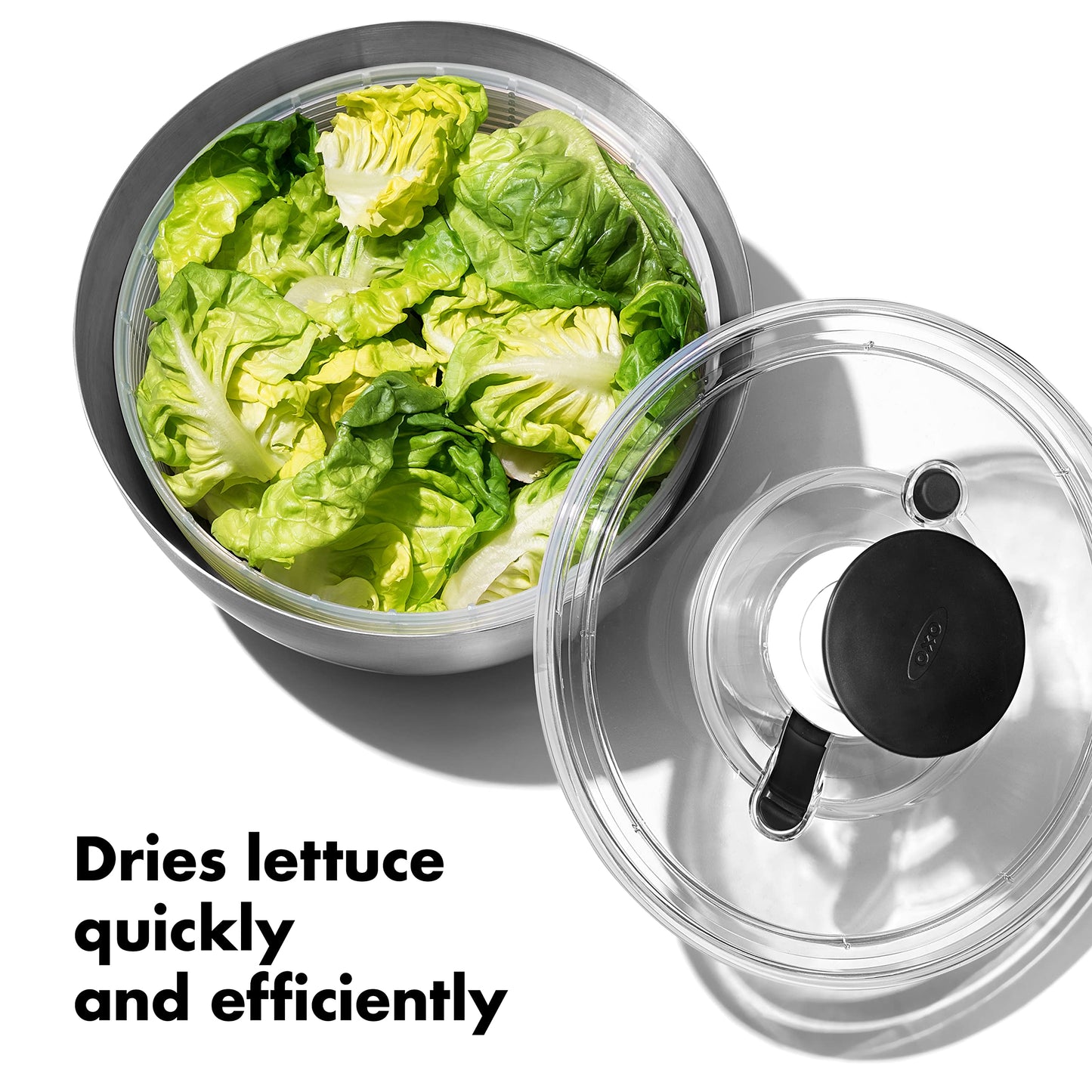 OXO Good Grips Good Grips Steel Salad Spinner 🍁 All In One Marketplace Canada OXO