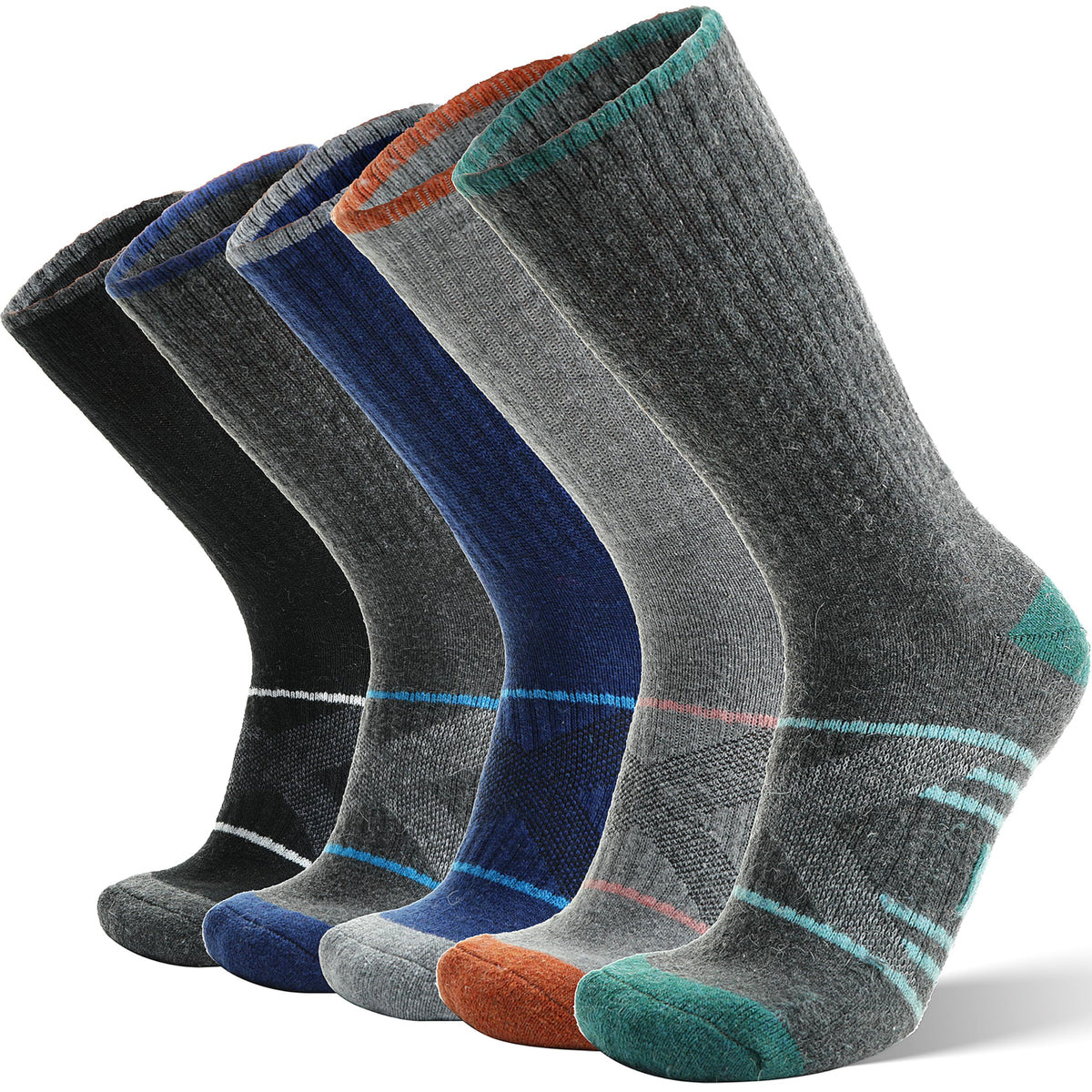 ANTSANG Merino Wool Hiking Socks, Crew Boot Work Socks for Men Women 🍁 All In One Marketplace Canada
