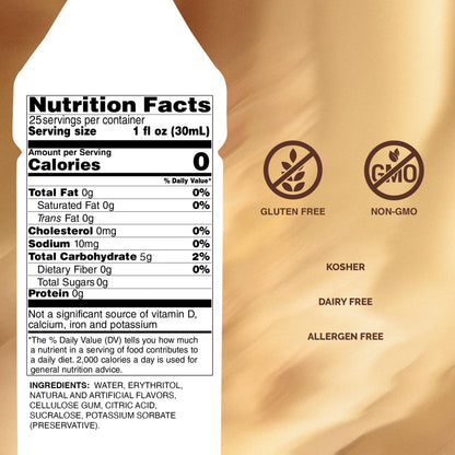 Monin - Sugar Free Vanilla Syrup | Premium Calorie-Free Syrup | Pure & Rare Madagascar Vanilla for Coffee, Lattes & More (BPA-Free Plastic Bottle, 33.8 fl oz) - Available at All In One Marketplace Canada