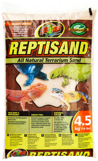 Zoo Med Labs ReptiSand Terrarium Sand, Desert White, 10-Pound 🍁 All In One Marketplace Canada Zoo Med