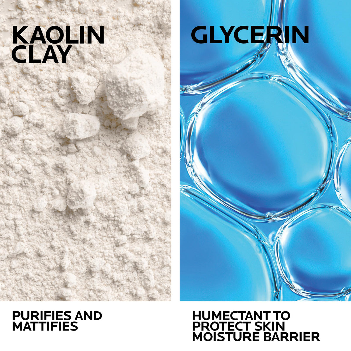La Roche-Posay Clarifying Clay Skincare FACE MASK, Effaclar Unisex Purifying Clay Mask for Oily Skin, Sebum Controlling with Kaolin Clay, Travel Size Approved, 100 ml.