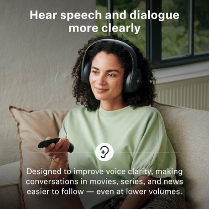 Sennheiser RS 120-W On-Ear Wireless Headphones, Transmitter/Charger Combo Sennheiser