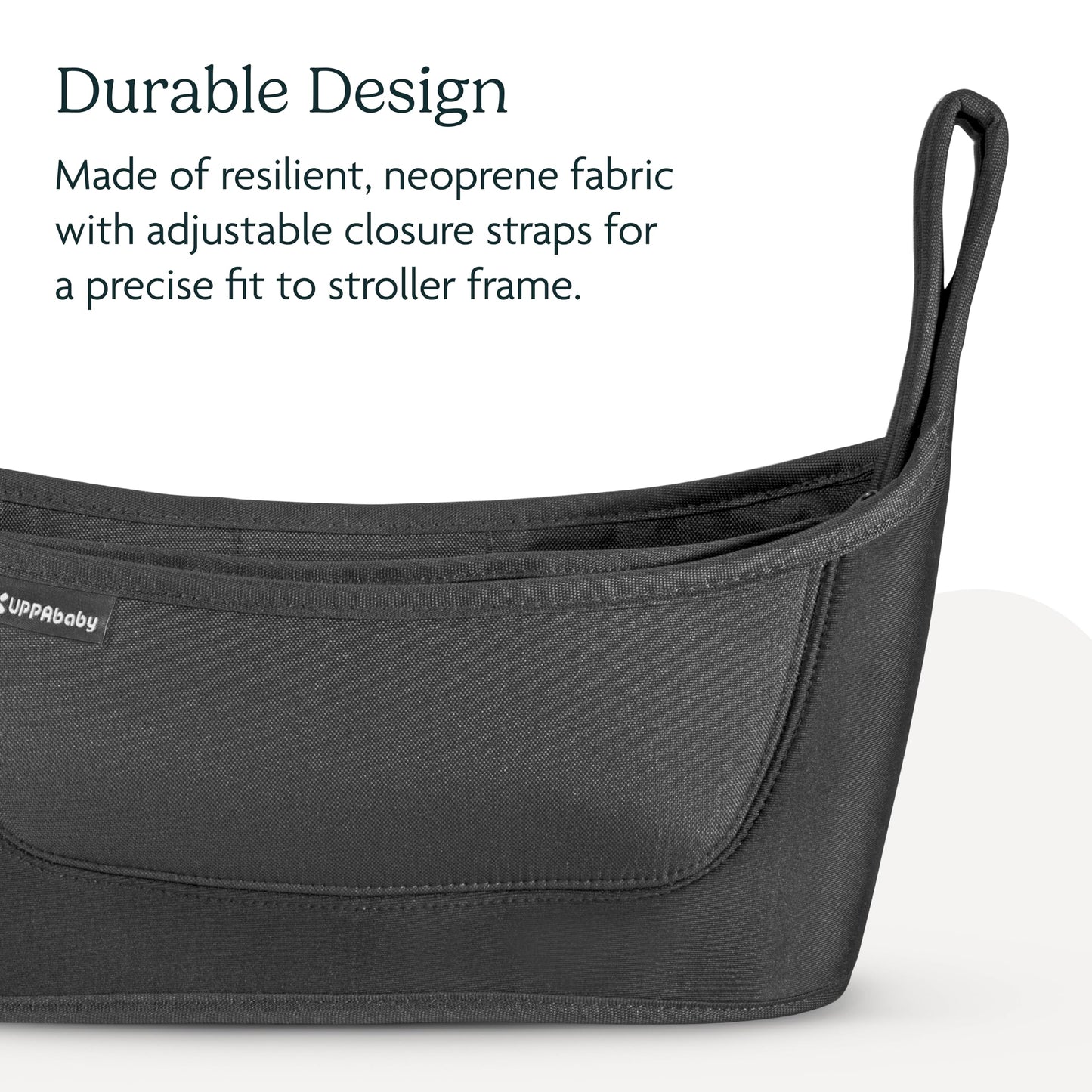 UPPAbaby Carry-All Parent Organizer/Fits on Vista, Cruz, Minu, Minu Duo, G-Series Strollers/Secure Zippered Pocket + Beverage Compartments UPPAbaby