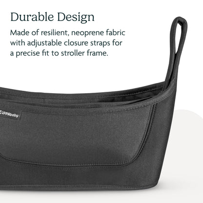 UPPAbaby Carry-All Parent Organizer/Fits on Vista, Cruz, Minu, Minu Duo, G-Series Strollers/Secure Zippered Pocket + Beverage Compartments UPPAbaby