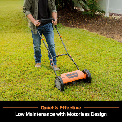 LawnMaster LMRM1401 Push Reel Lawn Mower 14-Inch 5-Blade 🍁 All In One Marketplace Canada