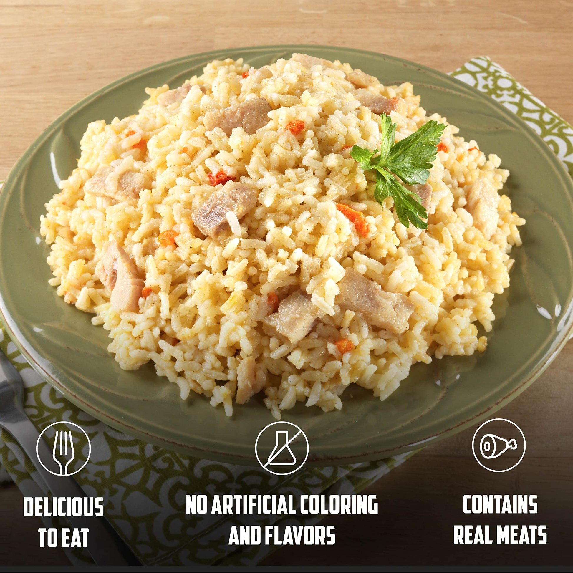 Mountain House Pad Thai with Chicken, Freeze Dried Emergency Food (1 Pouch) Mountain House