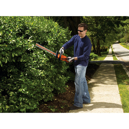 BLACK+DECKER 20V MAX* Cordless Hedge Trimmer, 22-Inch, Dual Action Blades (LHT2220-CA) - Available at All In One Marketplace Canada
